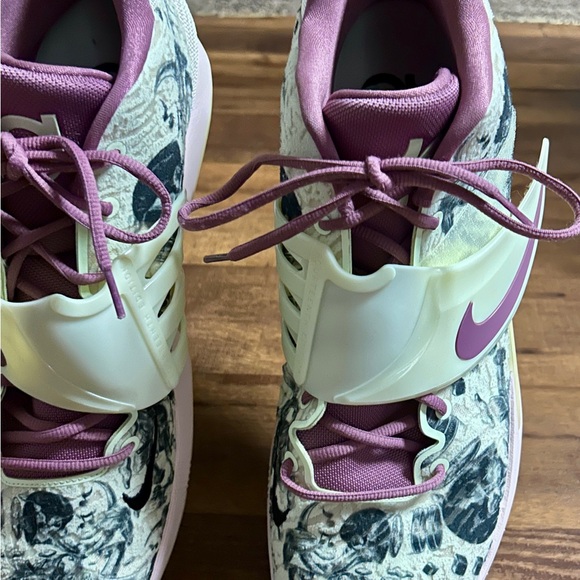 Nike KD ~ “Surrealism” Lime Ice~ Purple/Green ~ Size 18 ~Men's Basketball Shoes - Picture 11 of 16